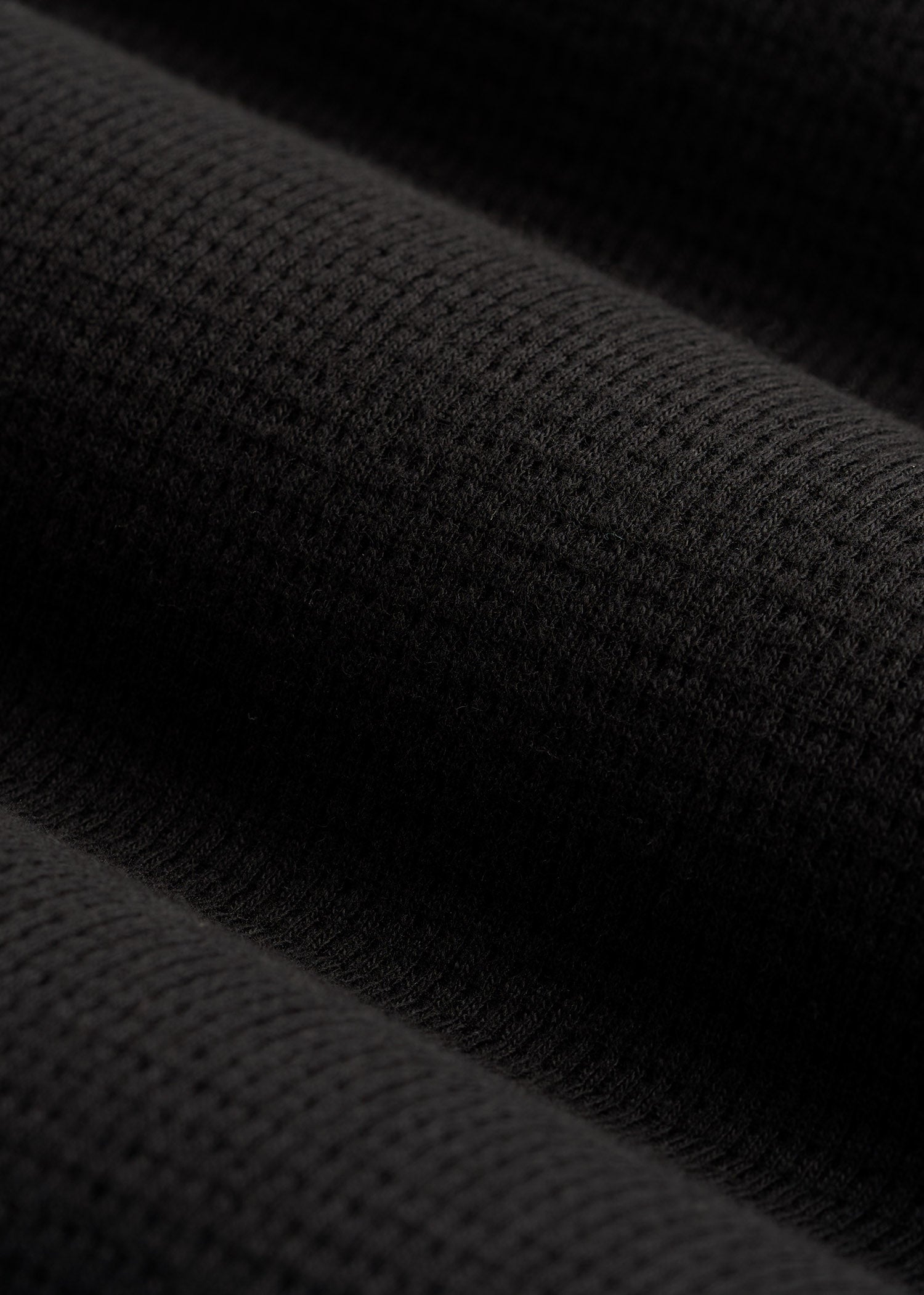 American Tall Men Waffle-Knit Lounge Jogger for Tall Men in Black