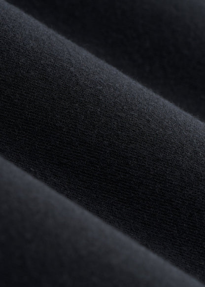 American Tall Men Open-Bottom Pajama Pants for Tall Men in Black