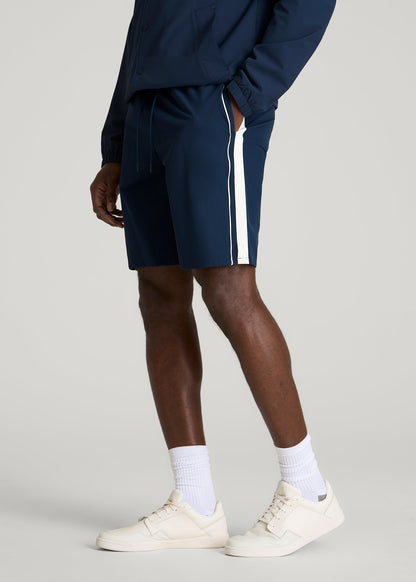 American Tall Men Flex Nylon Short for Tall Men in Navy Blue