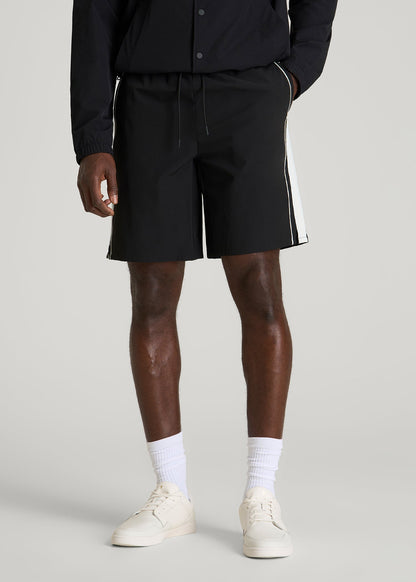 American Tall Men Flex Nylon Short for Tall Men in Black