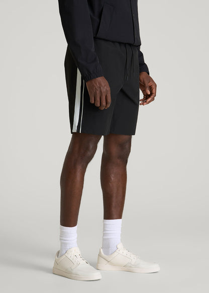 American Tall Men Flex Nylon Short for Tall Men in Black