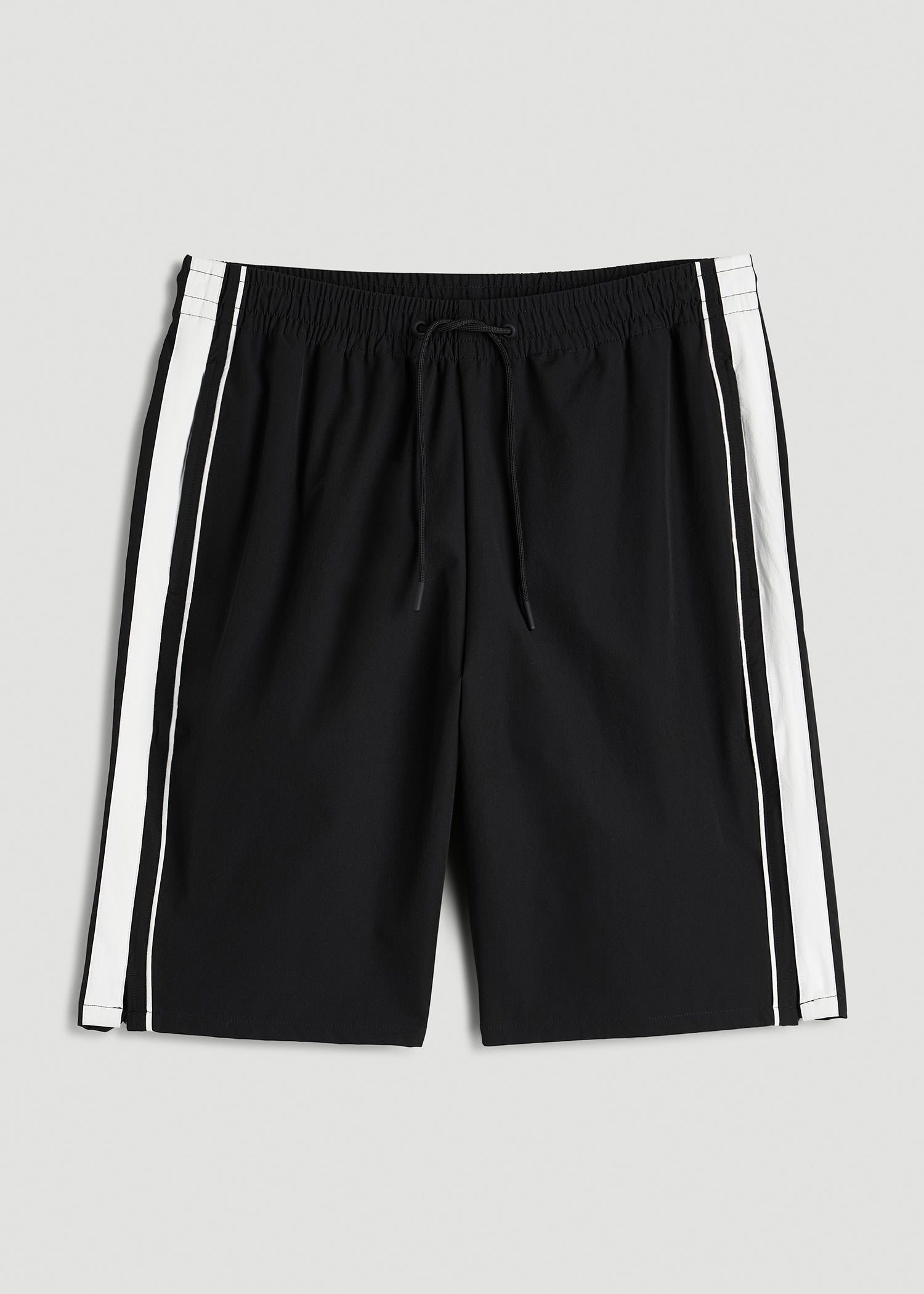American Tall Men Flex Nylon Short for Tall Men in Black