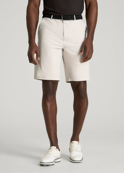 American Tall Men Traveler Chino Short 2.0 for Tall Men in Drywall Tan