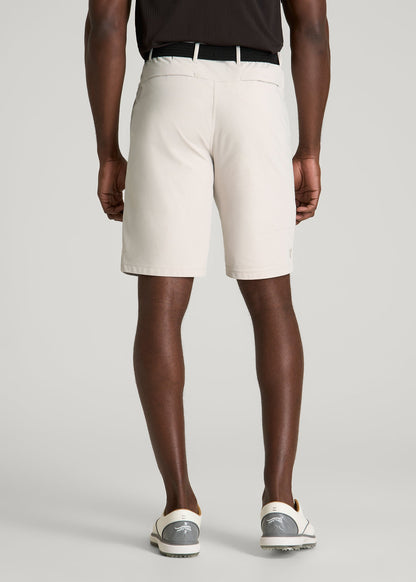 American Tall Men Traveler Chino Short 2.0 for Tall Men in Drywall Tan
