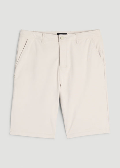 American Tall Men Traveler Chino Short 2.0 for Tall Men in Drywall Tan