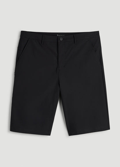 American Tall Men Traveler Chino Short 2.0 for Tall Men in Black