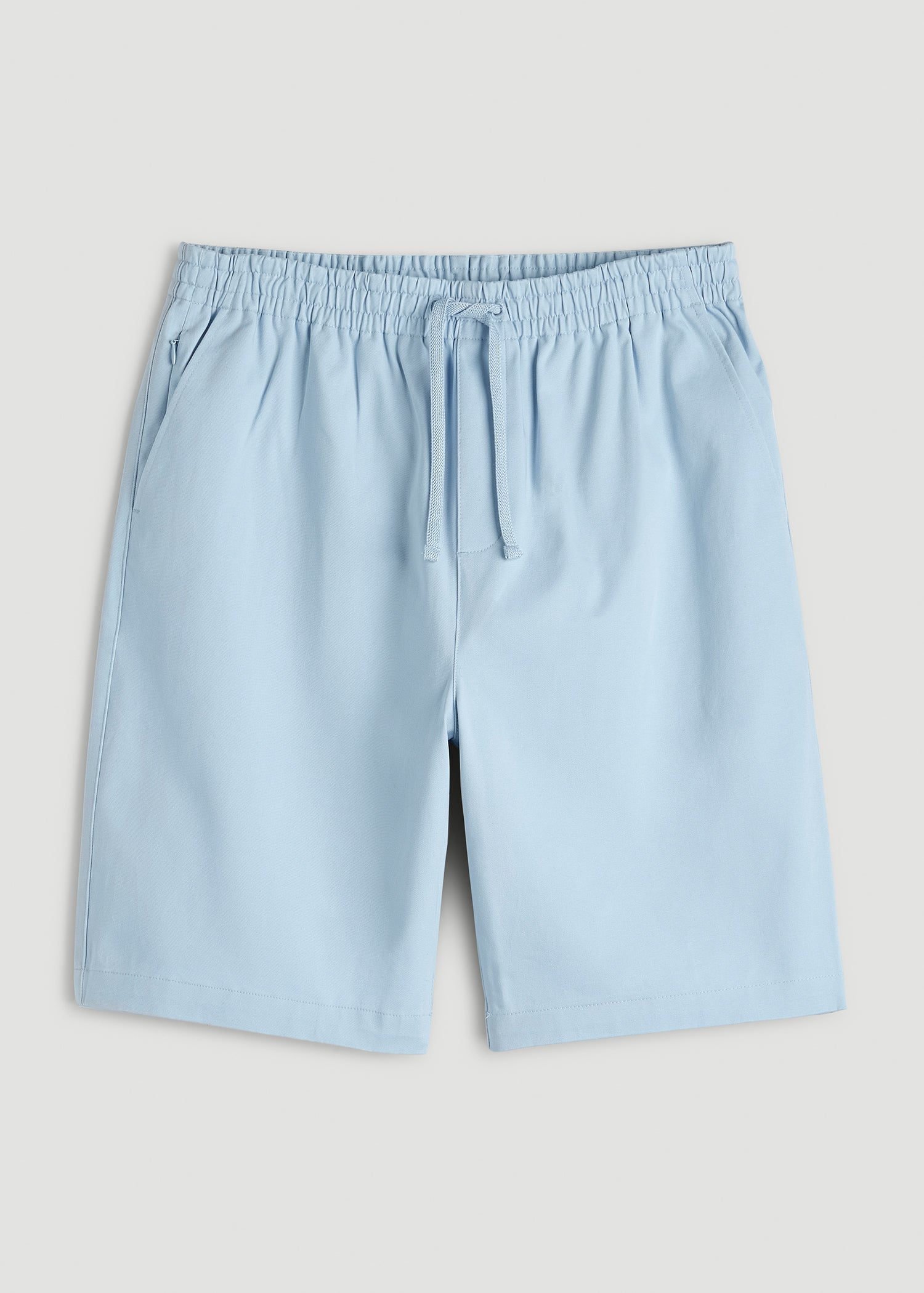 American Tall Men Stretch Commuter Pull-on Short for Tall Men in Ice Blue
