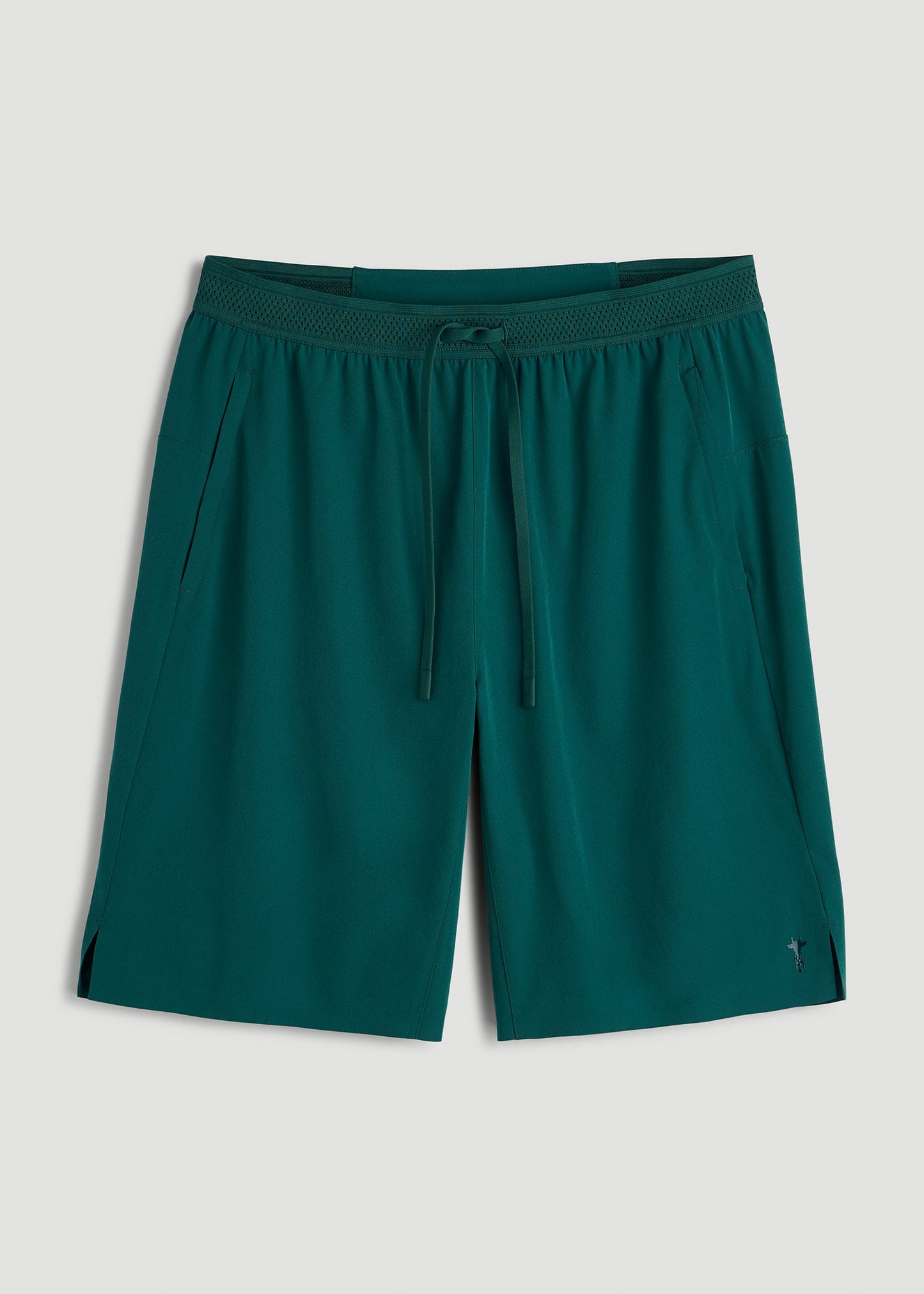 American Tall Men Featherweight Linerless Running Short for Tall Men in Deep Teal