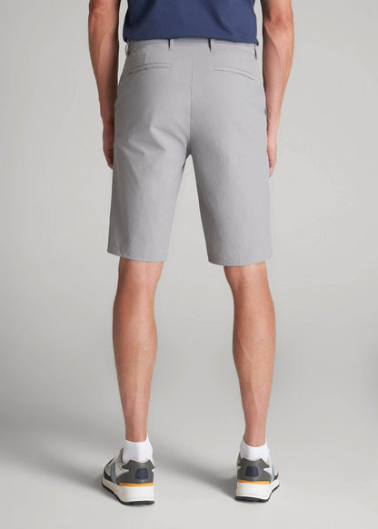 American Tall Men Premium Hybrid Shorts for Tall Men in Night Owl Grey