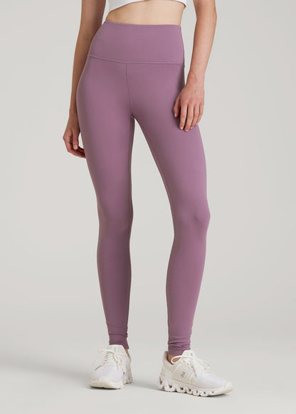 American Tall Men|Women Balance High-Rise Leggings for Tall Women in Grapeade