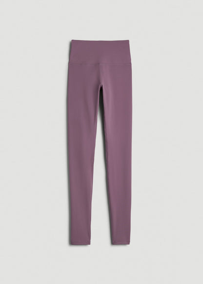 American Tall Men|Women Balance High-Rise Leggings for Tall Women in Grapeade