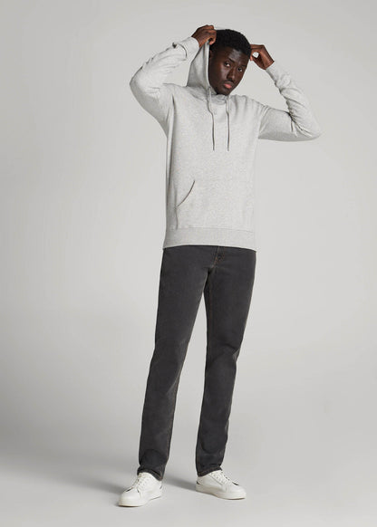 American Tall Men Carman TAPERED Jeans for Tall Men in Dark Grey Denim