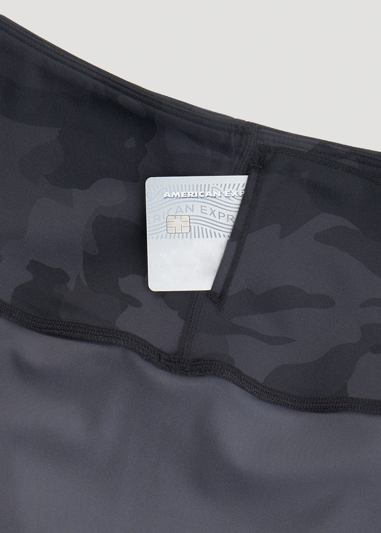 American Tall Men|Women Balance High-Rise Leggings for Tall Women in Grey Camo