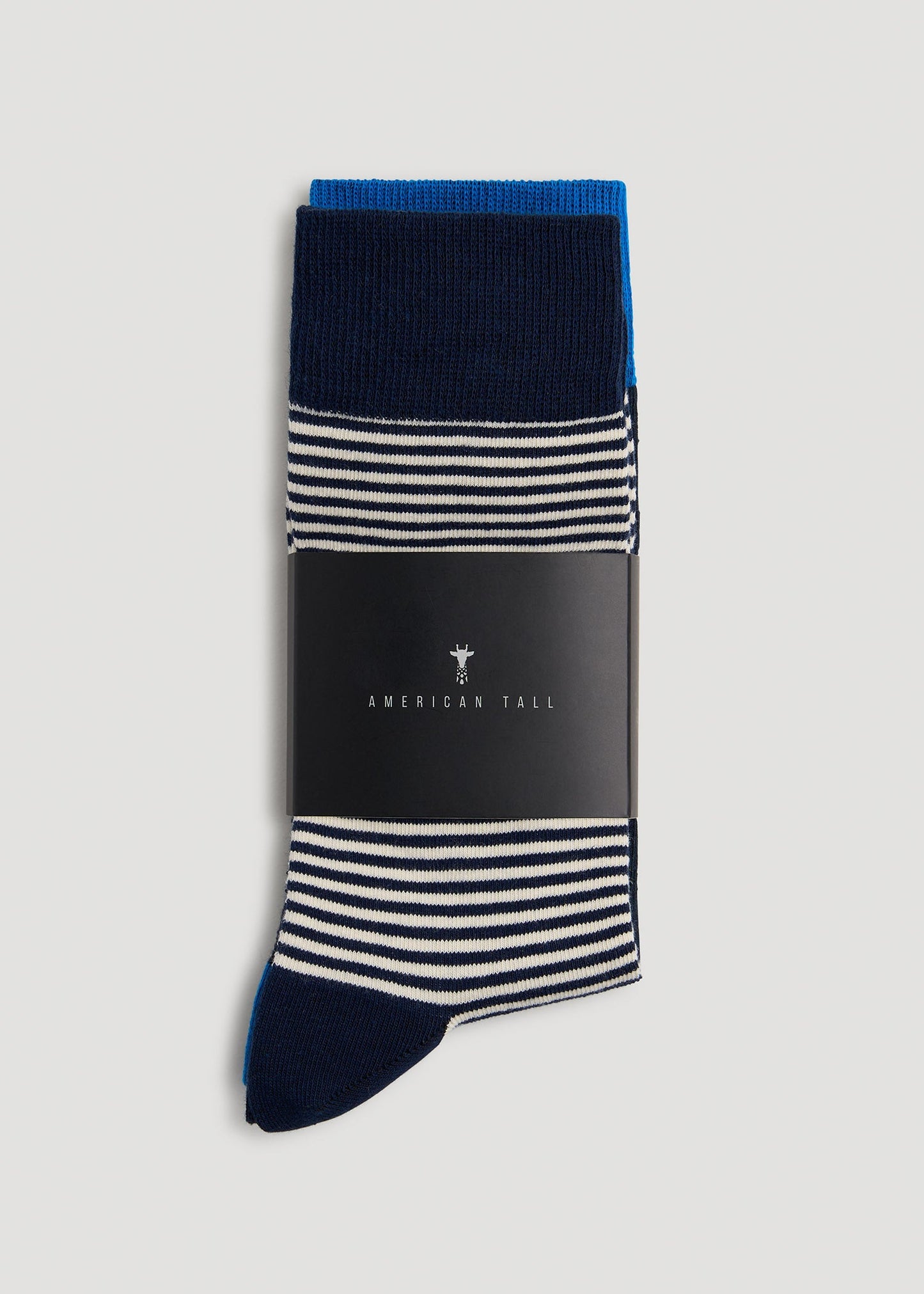 American Tall Men Dress Socks Size 14 to 17 (3-Pack) for Tall Men in Pack F