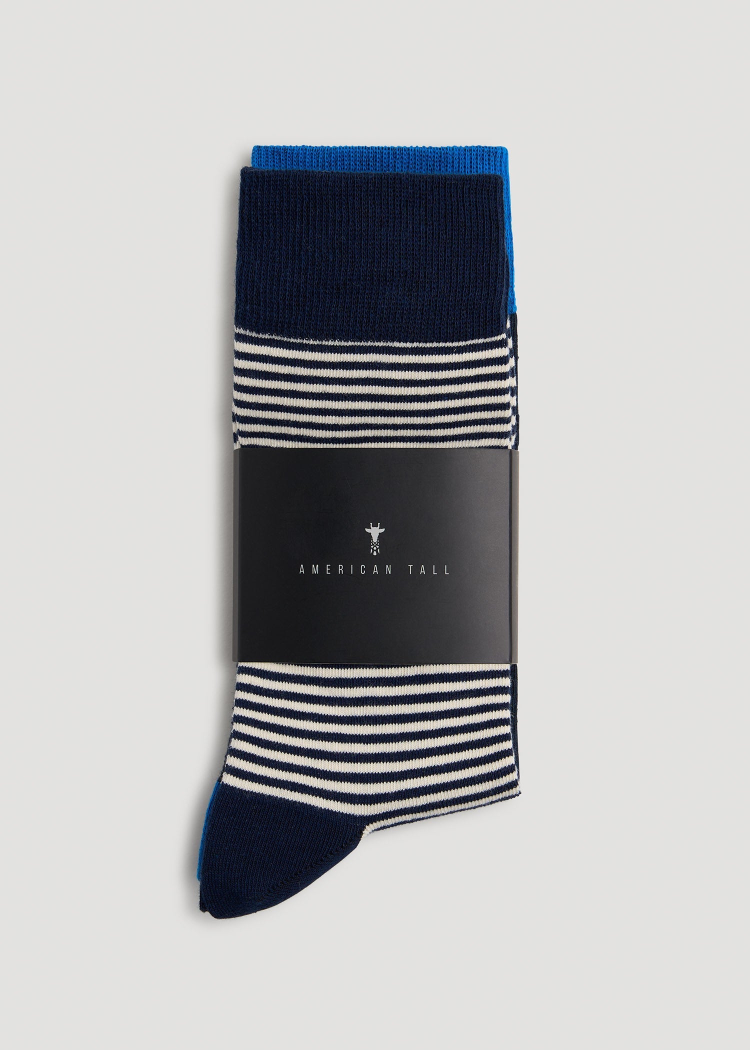 American Tall Men Dress Socks Size 14 to 17 (3-Pack) for Tall Men in Pack F
