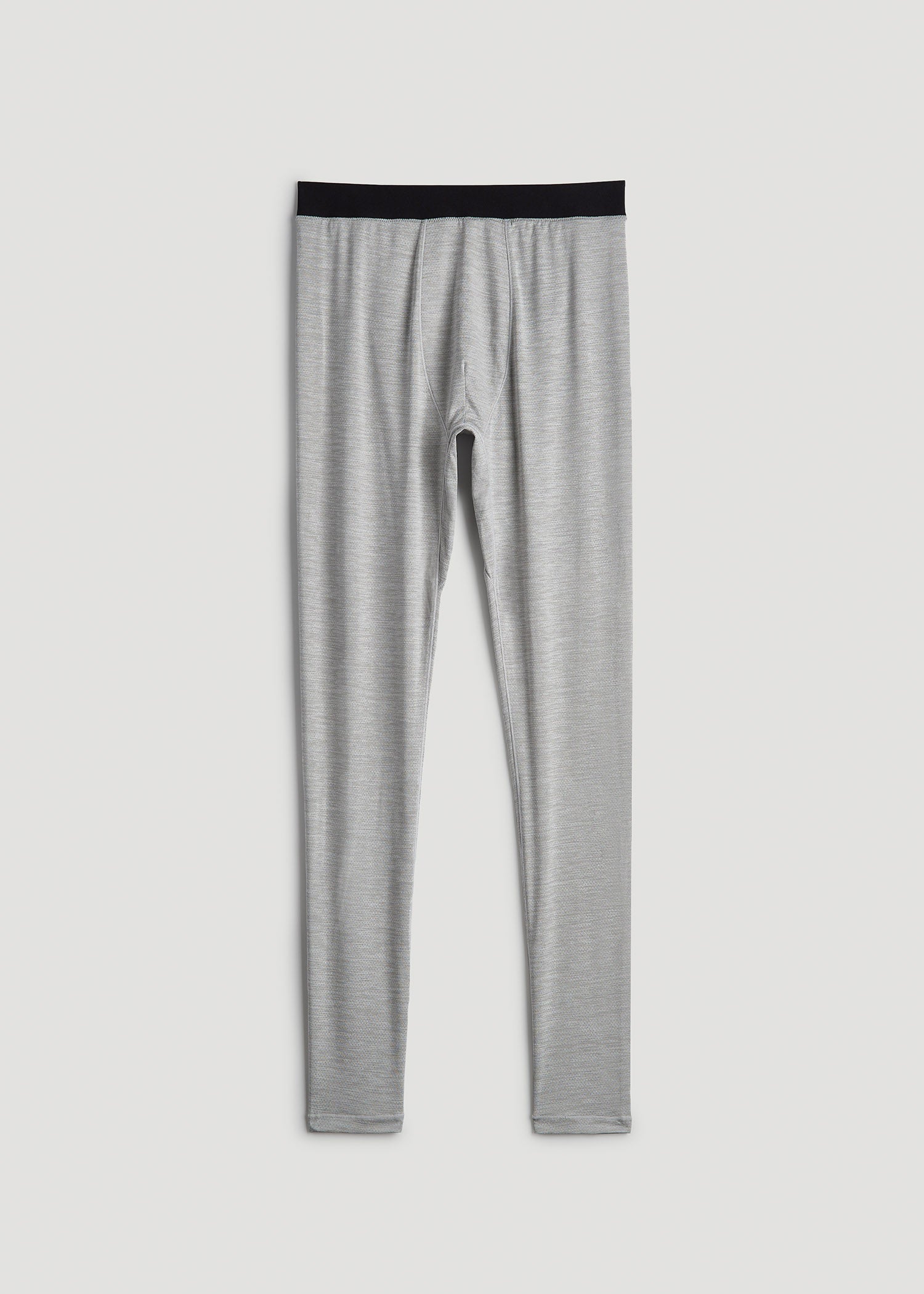 American Tall Men A.T. Performance Tights for Tall Men in Silver Grey