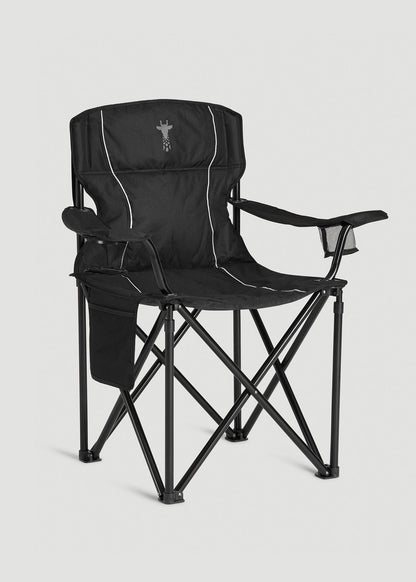 American Tall Men|Women High Back Camping Chair for Tall People (500 lb. Capacity)