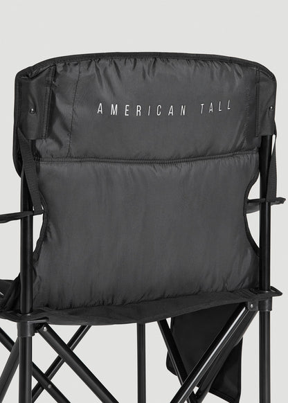American Tall Men|Women High Back Camping Chair for Tall People (500 lb. Capacity)