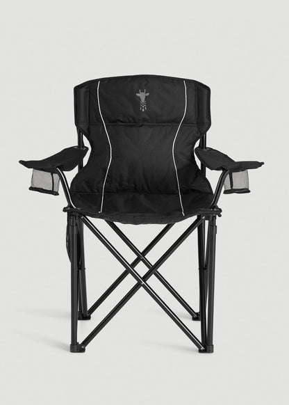 American Tall Men|Women High Back Camping Chair for Tall People (500 lb. Capacity)