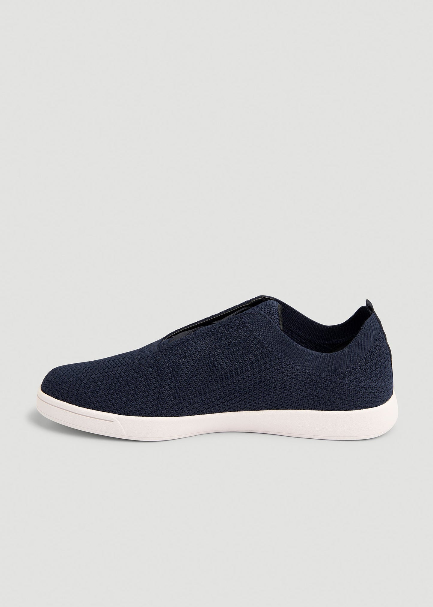 American Tall Men Lightweight Knit Sneakers for Tall Men in Navy