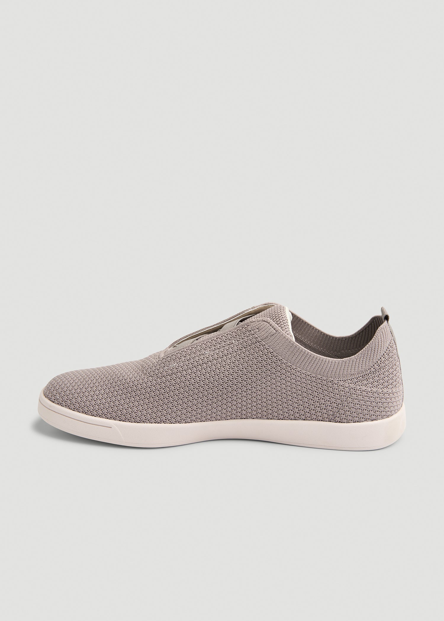 American Tall Men Lightweight Knit Sneakers for Tall Men in Moon Rock