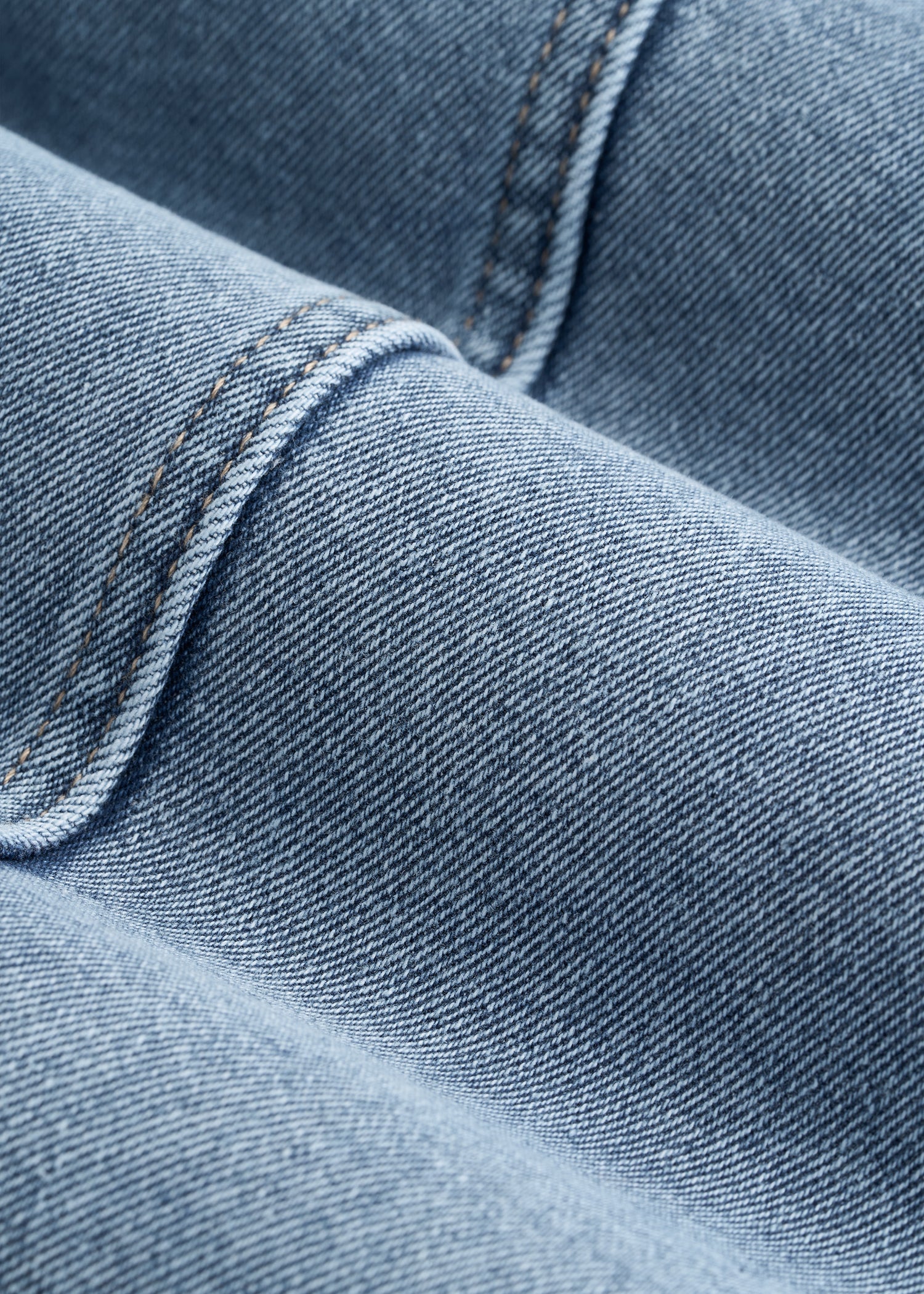 American Tall Women Classic Denim Jacket for Tall Women in Perfect Blue