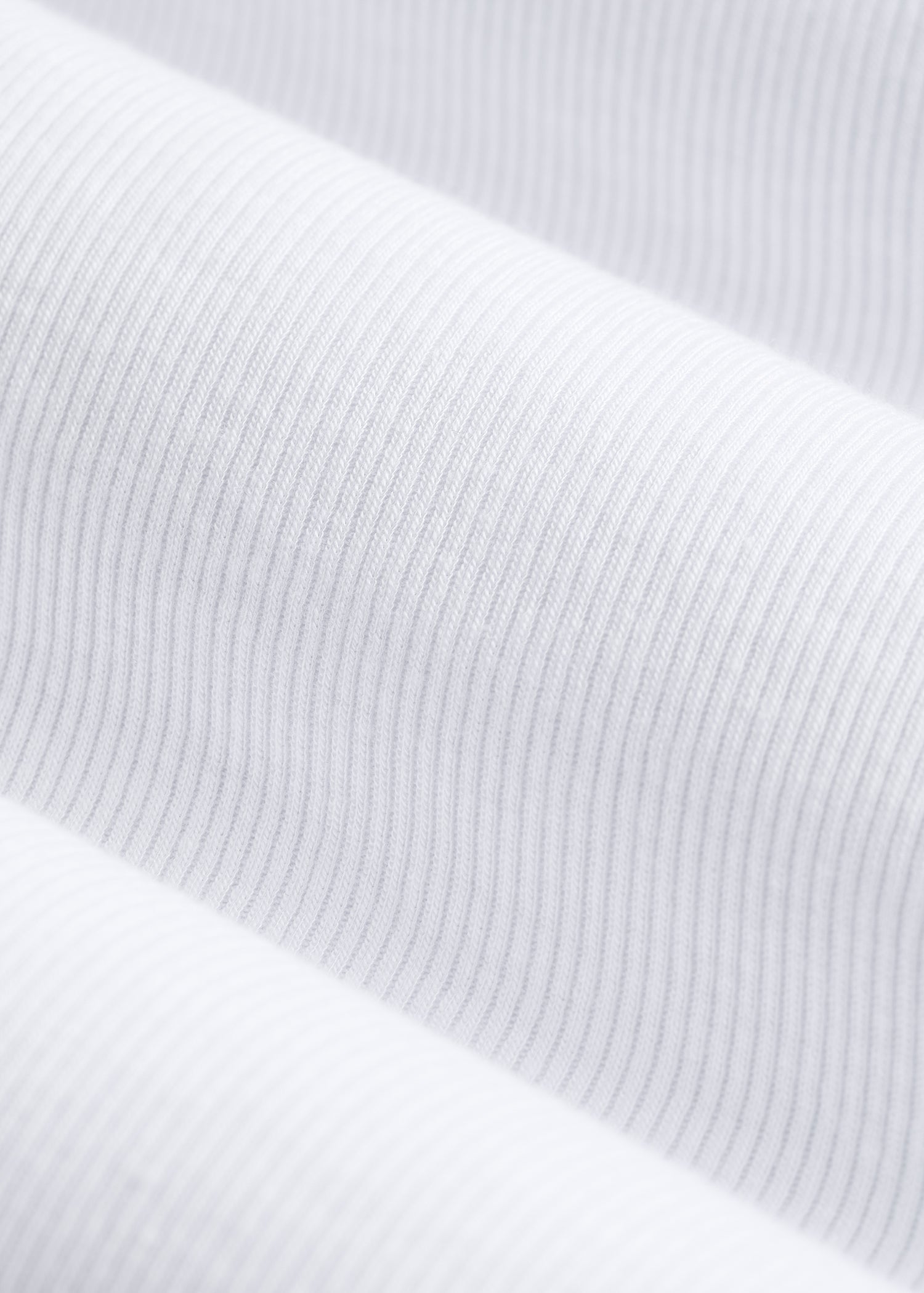 American Tall Women FITTED Ribbed Long Sleeve Tee for Tall Women in White