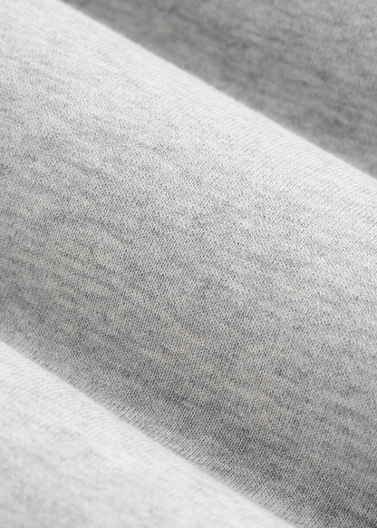 American Tall Women Wearever Fleece Open-Bottom Sweatpants for Tall Women in Grey Mix