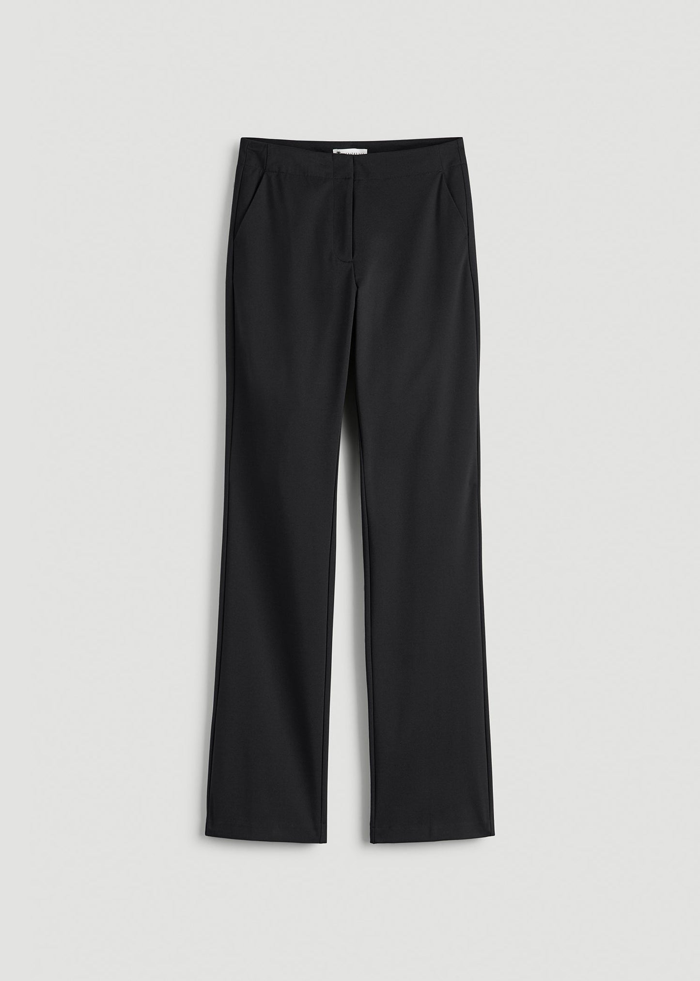 American Tall Women Freedom Flex Slim Straight Leg Dress Pants for Tall Women in Black