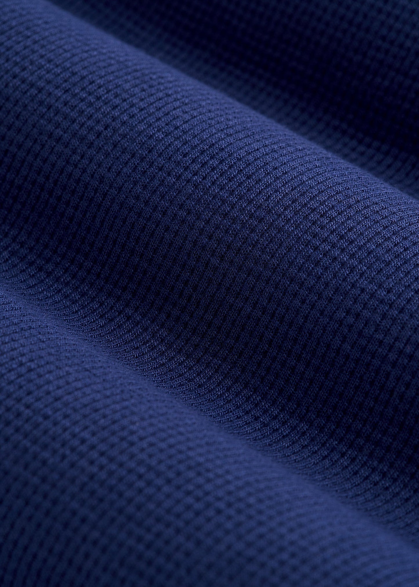 American Tall Women Open-Bottom Waffle Lounge Pants for Tall Women in Midnight Blue