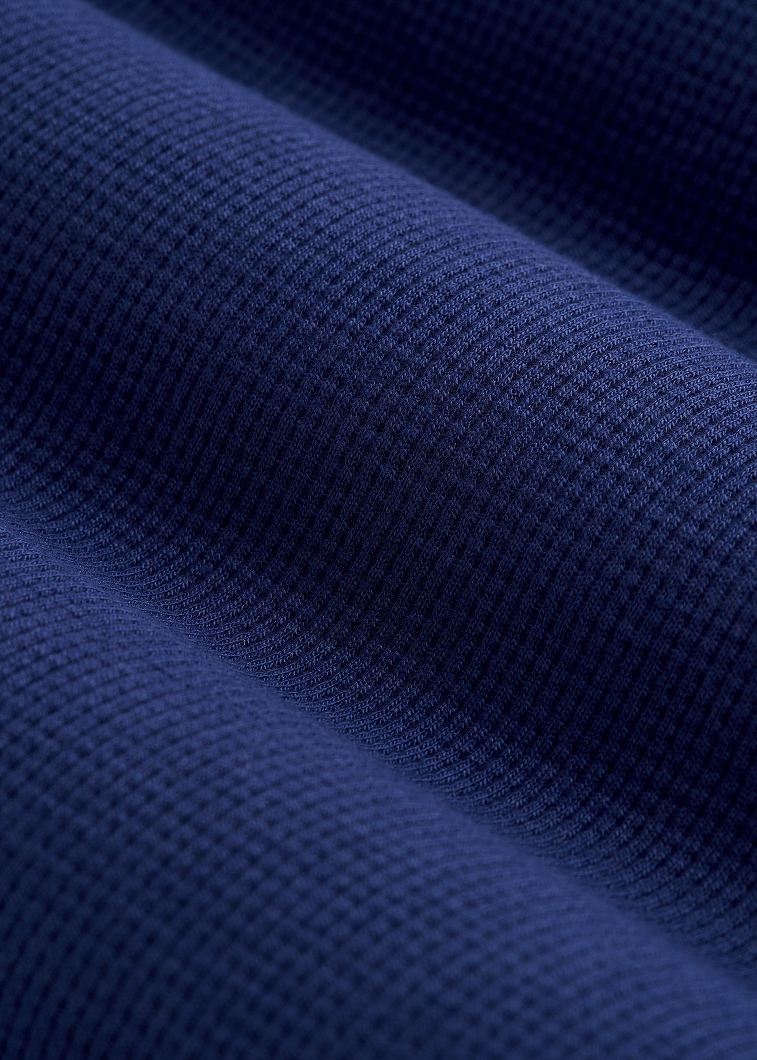 American Tall Women Open-Bottom Waffle Lounge Pants for Tall Women in Midnight Blue