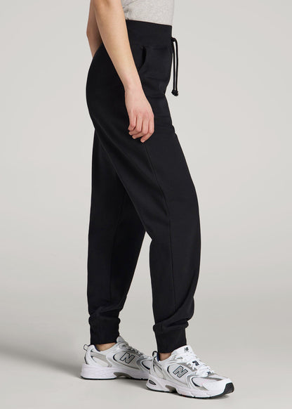 American Tall Women A.T. Basics Athletic Joggers for Tall Women in Black