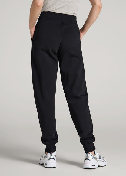 American Tall Women A.T. Basics Athletic Joggers for Tall Women in Black