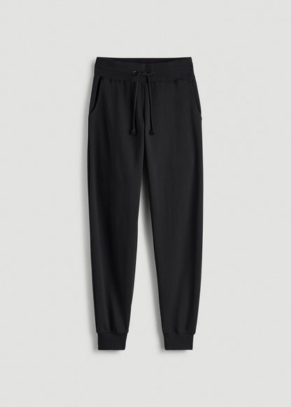 American Tall Women A.T. Basics Athletic Joggers for Tall Women in Black