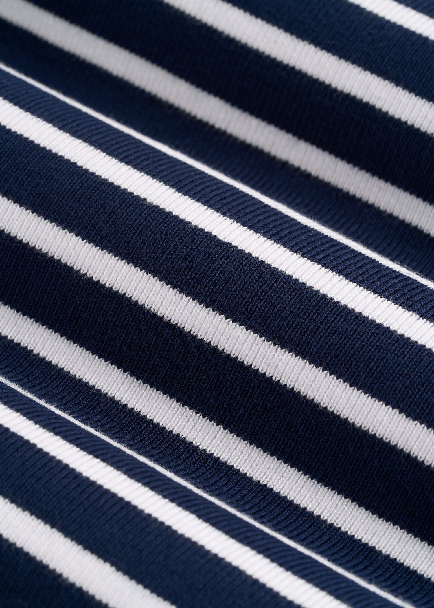 American Tall Women Sleeveless Knit Top for Tall Women in Bold Navy Stripe