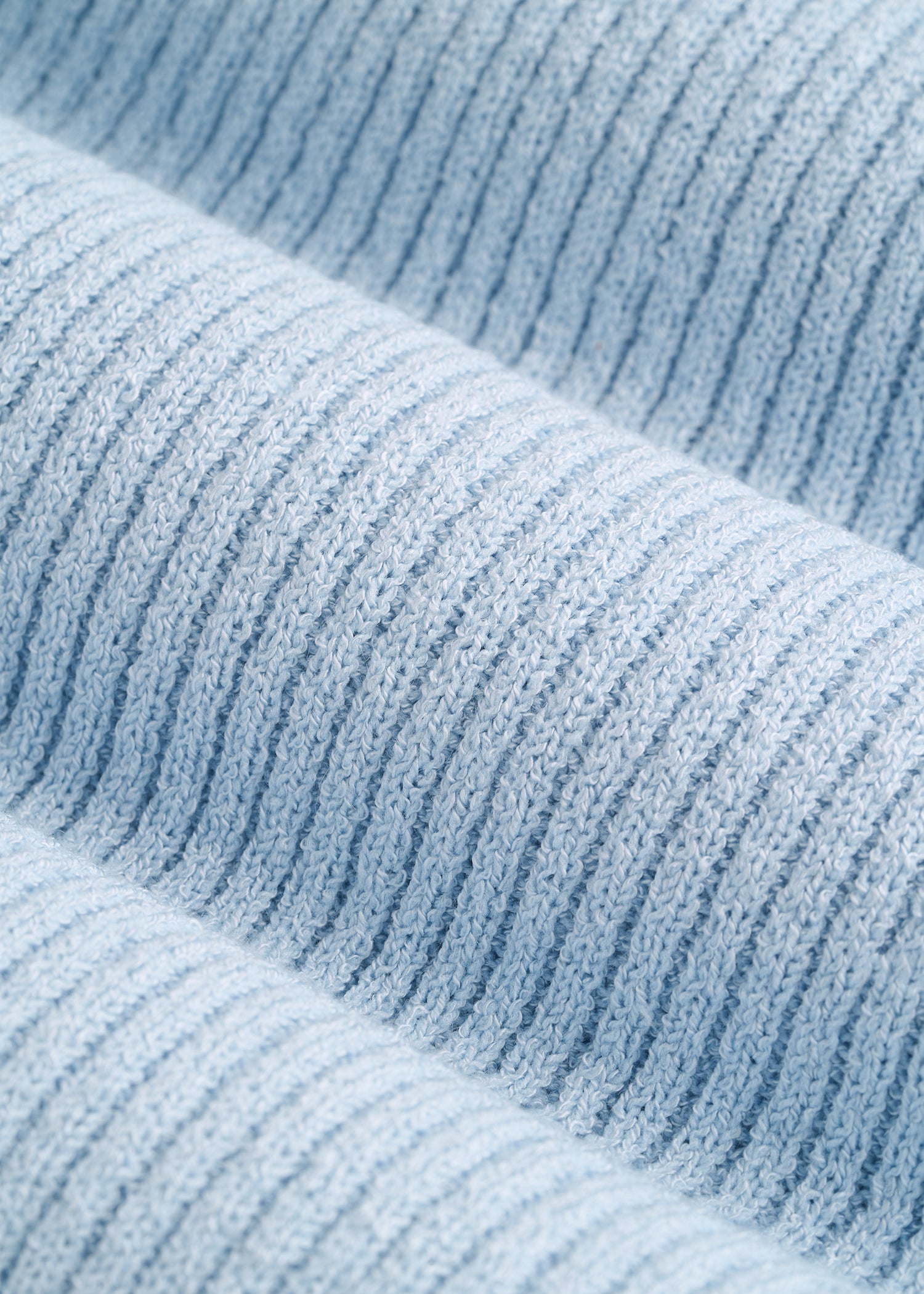 American Tall Women Boucle Knit Tank for Tall Women in Ice Blue