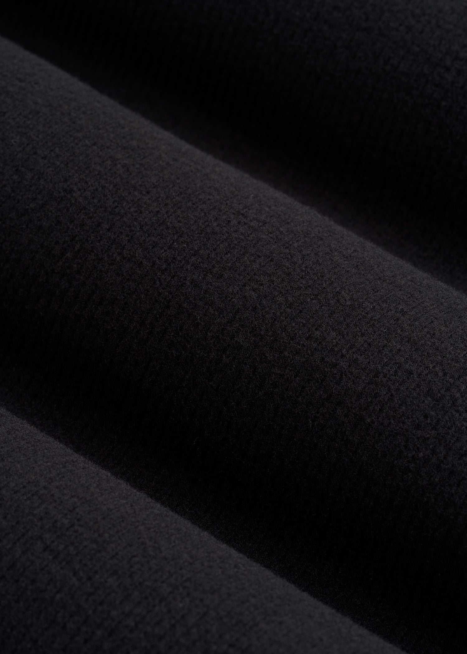 American Tall Women Long Sleeve Ribbed Crewneck Henley Shirt for Tall Women in Black