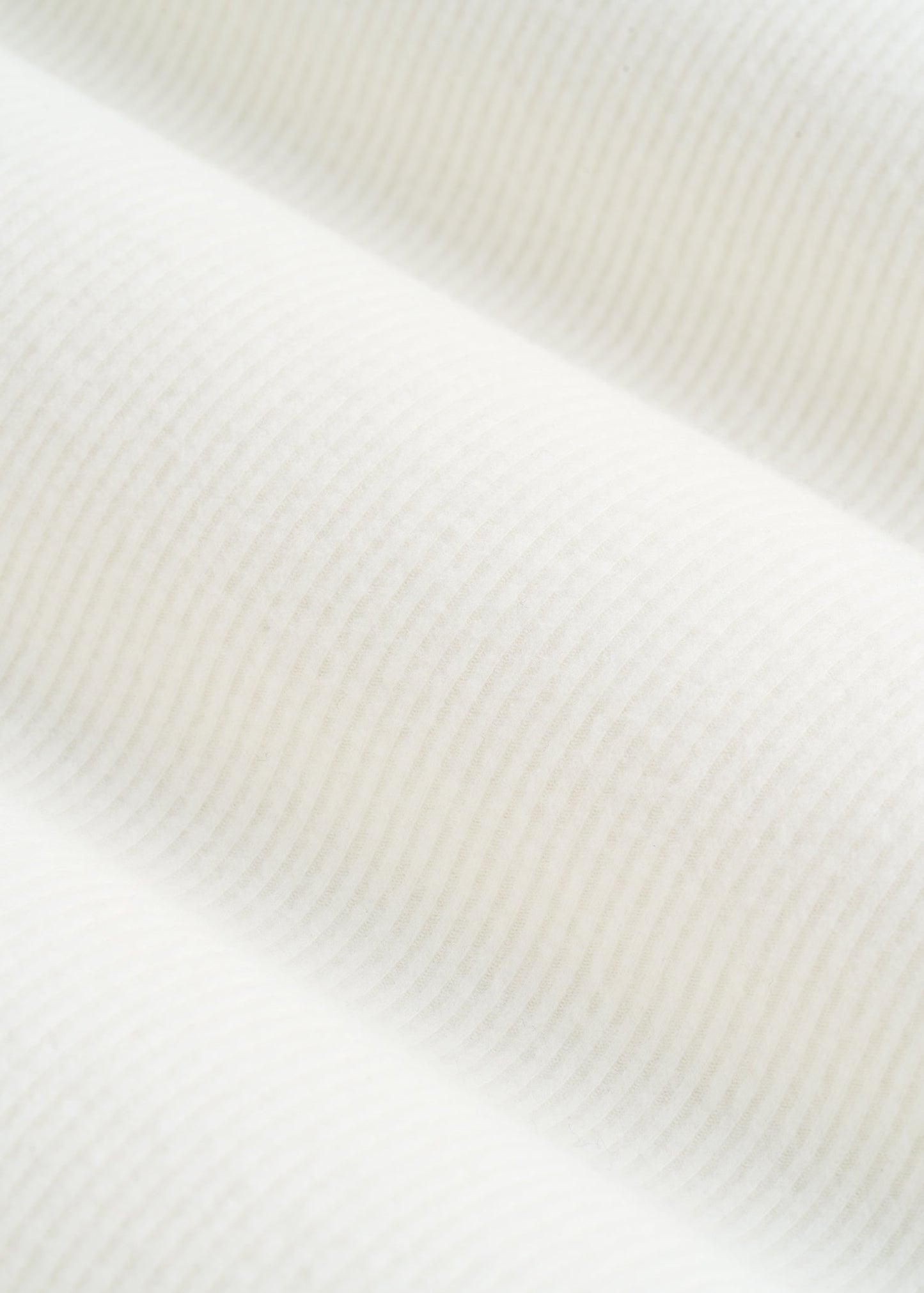 American Tall Women Long Sleeve Ribbed Crewneck Henley Shirt for Tall Women in Cream