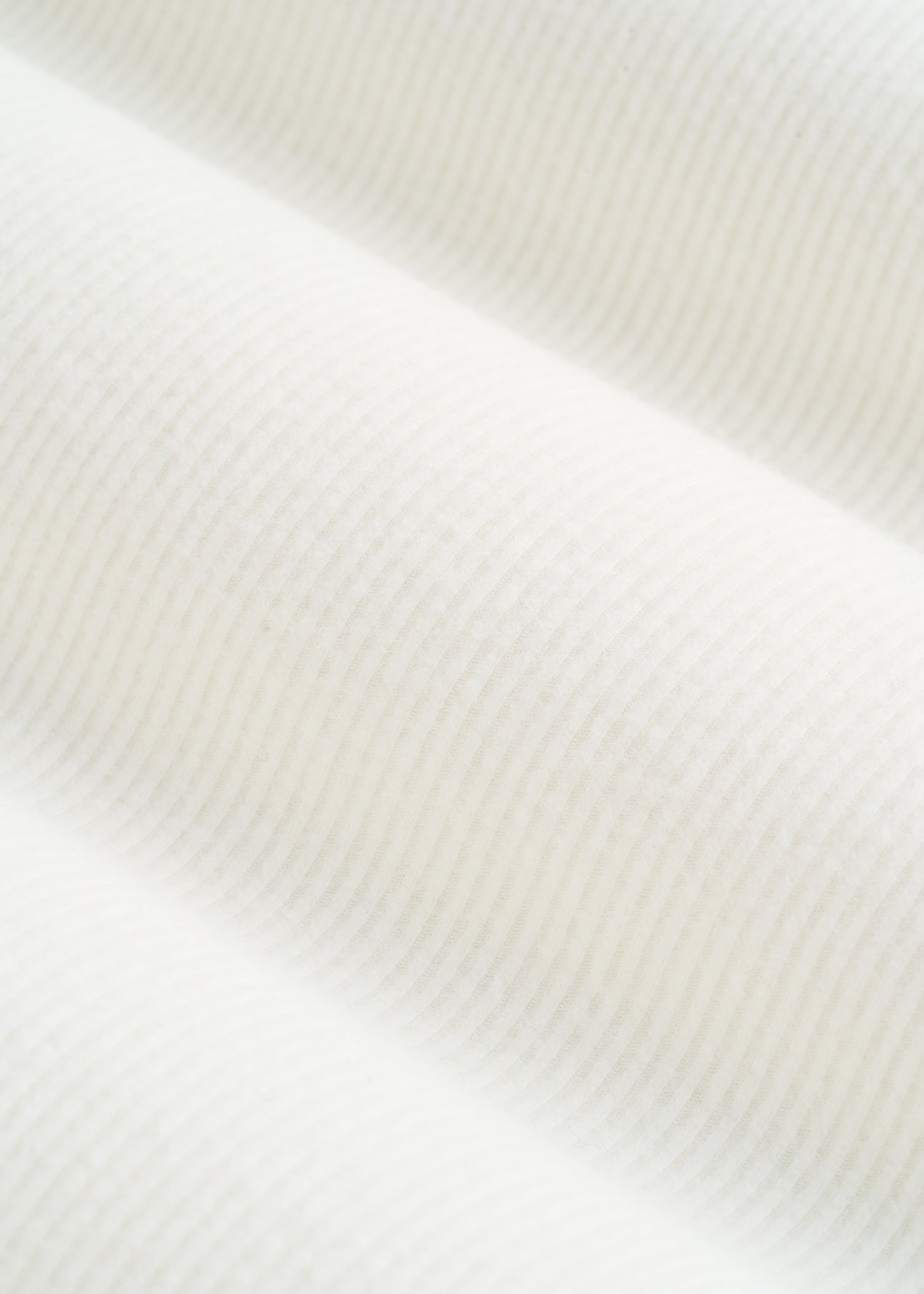 American Tall Women Long Sleeve Ribbed Crewneck Henley Shirt for Tall Women in Cream