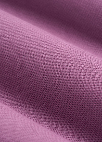 American Tall Women Garment Dyed Hoodie for Tall Women in Argyle Purple