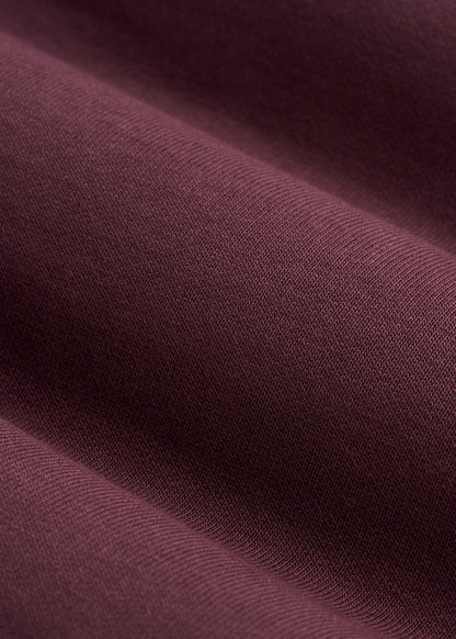 American Tall Women Garment Dyed Hoodie for Tall Women in Tawny Port