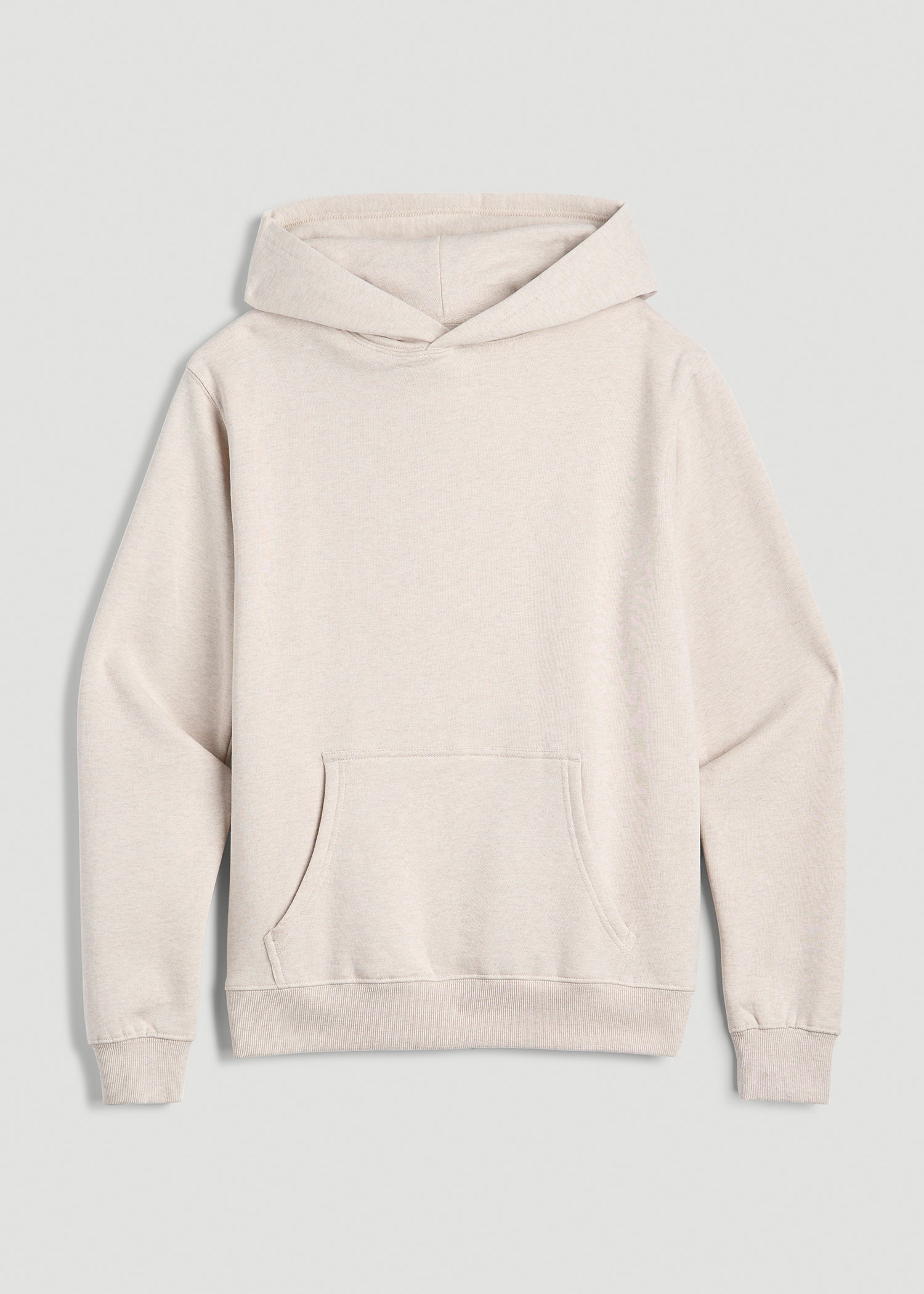 American Tall Women Wearever Fleece Relaxed Fit Hoodie for Tall Women in Oatmeal Mix