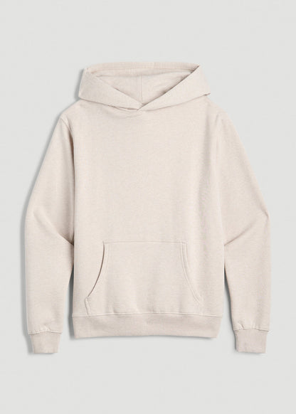 American Tall Women Wearever Fleece Relaxed Fit Hoodie for Tall Women in Oatmeal Mix