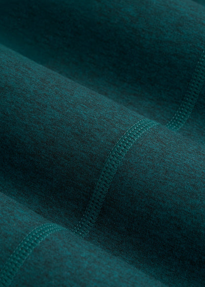 American Tall Women Ultra Soft Athletic Zip Up Jacket for Tall Women in Deep Teal Mix
