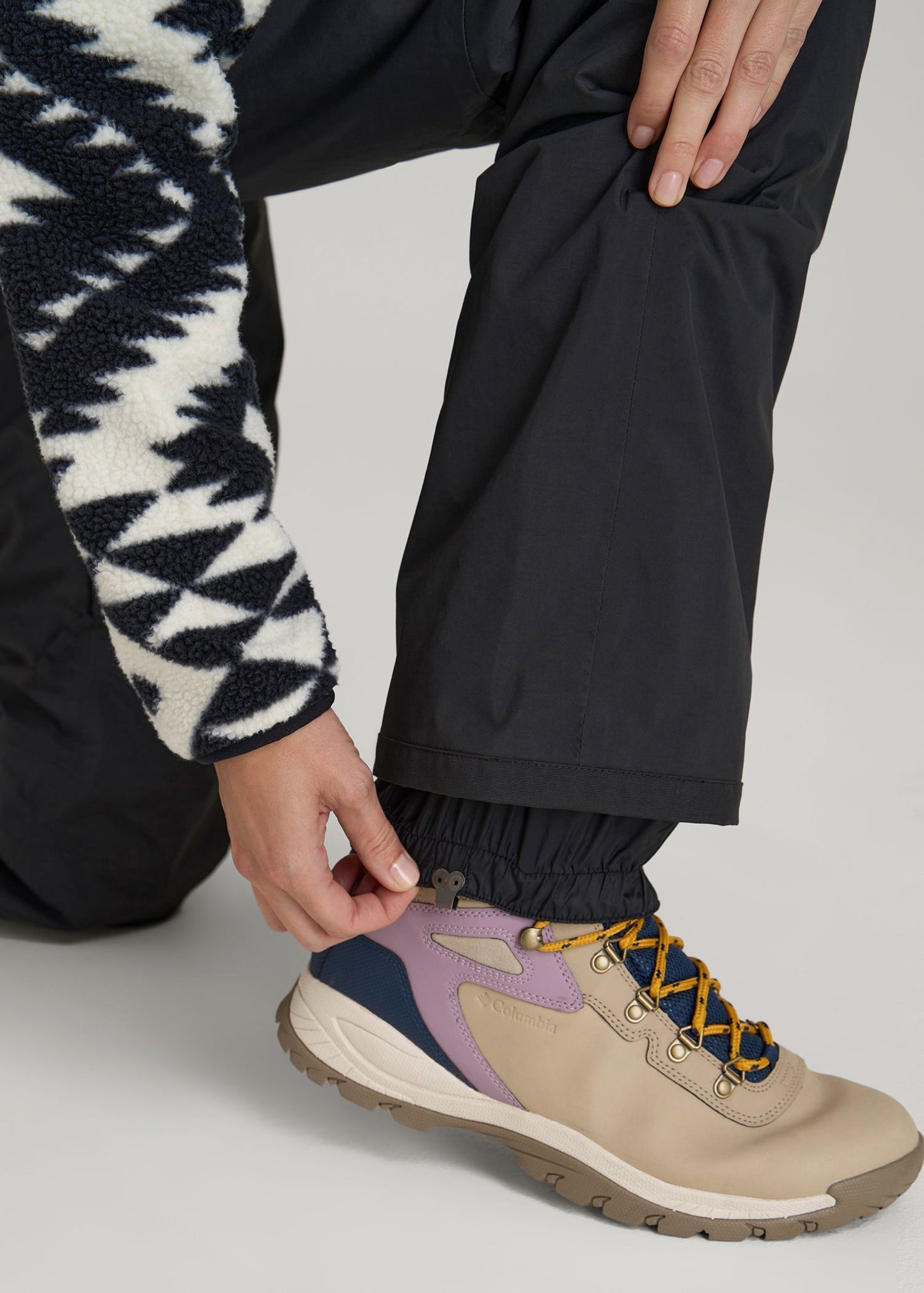 American Tall Women Snow Pants for Tall Women in Black
