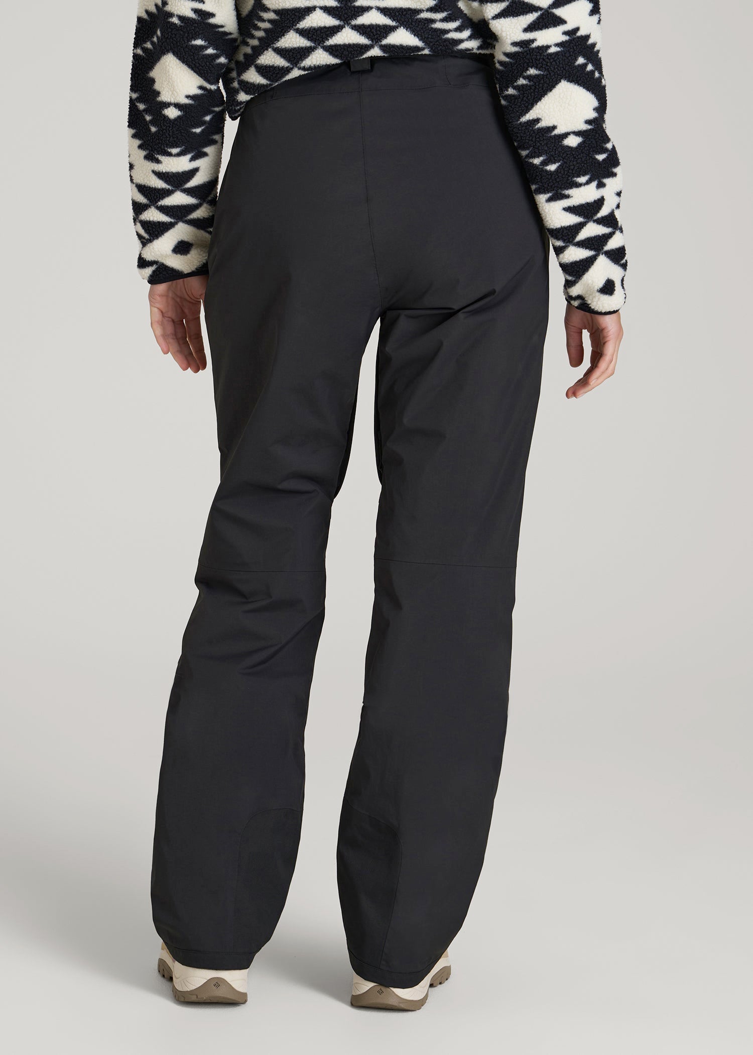 American Tall Women Snow Pants for Tall Women in Black
