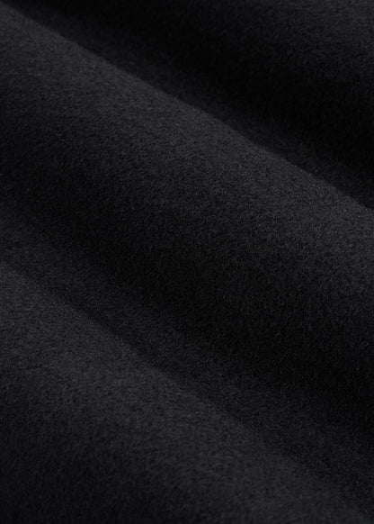 American Tall Women Wool Coat for Tall Women in Black