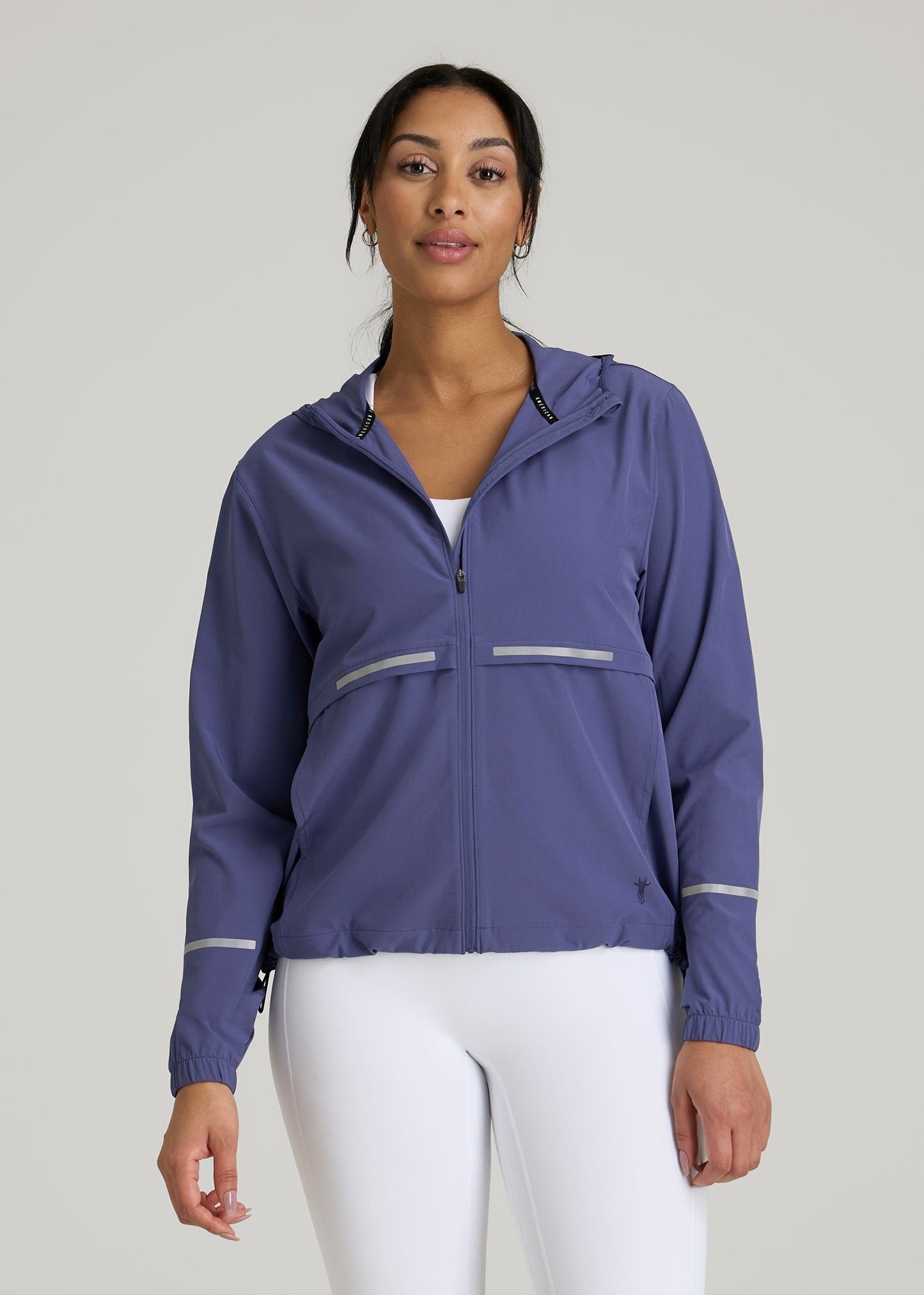 American Tall Women Featherweight Packable Jacket for Tall Women in Future Dusk