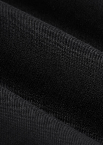 American Tall Women Slim Fit Linen Blend Blazer for Tall Women in Black