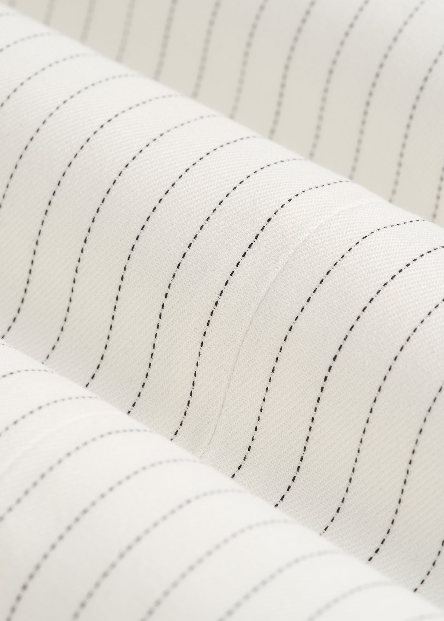 American Tall Women|Men Tailored Vest for Tall Women in Off White Pinstripe